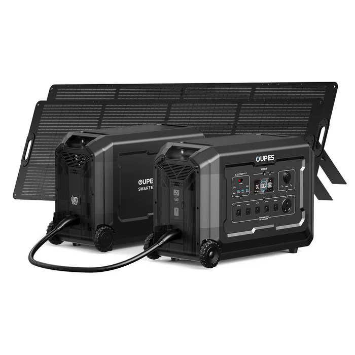 Central eléctrica portátil y de respaldo para el hogar OUPES Mega 5 | 4000 W 5040 Wh