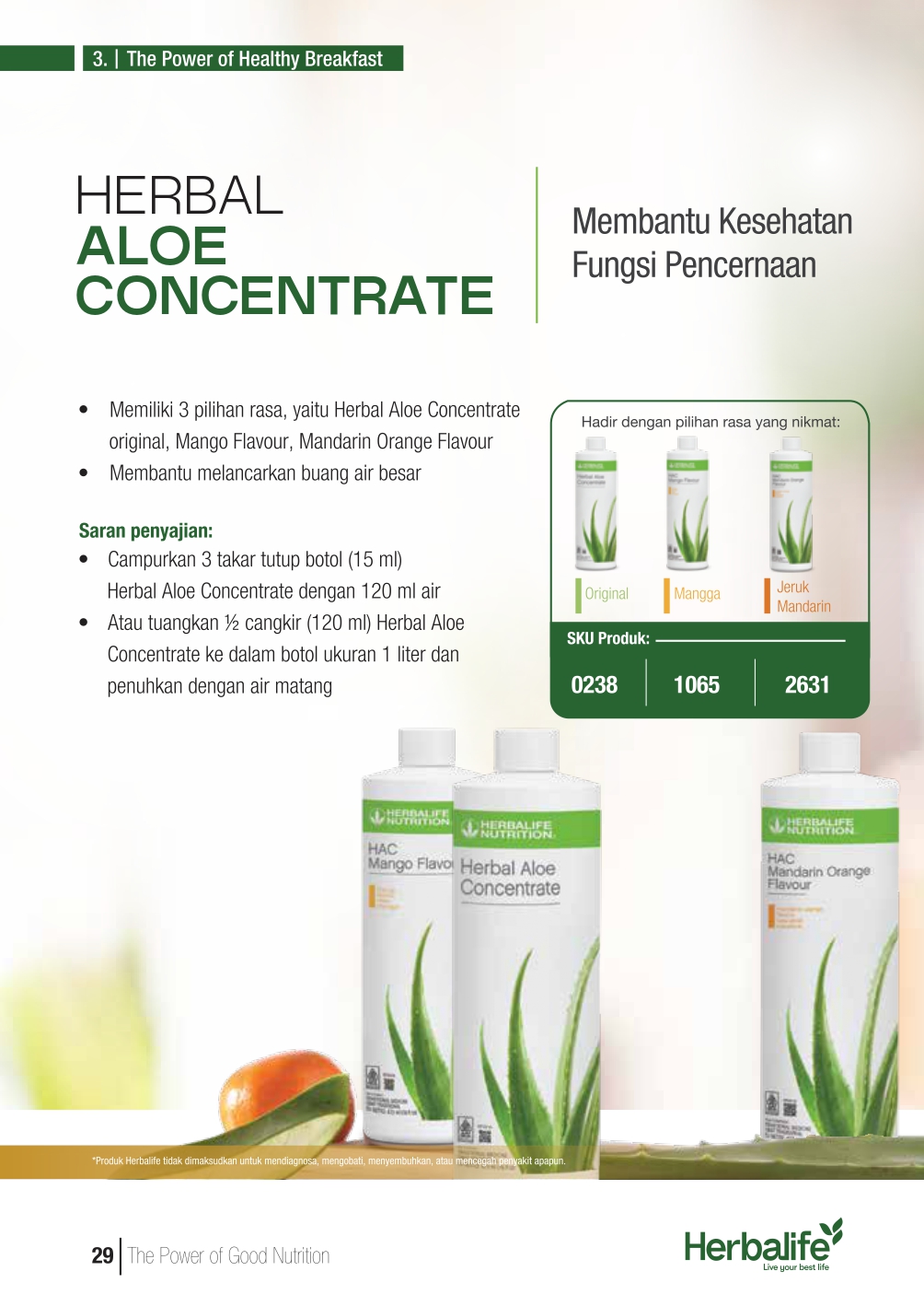 Herbal Aloe Concentrate (HAC)