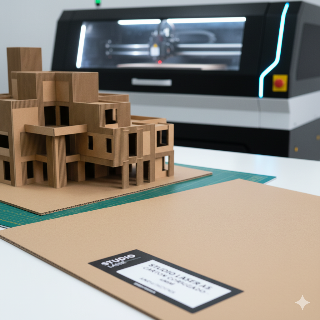 Cartón Corrugado 1200x900x 4 mm