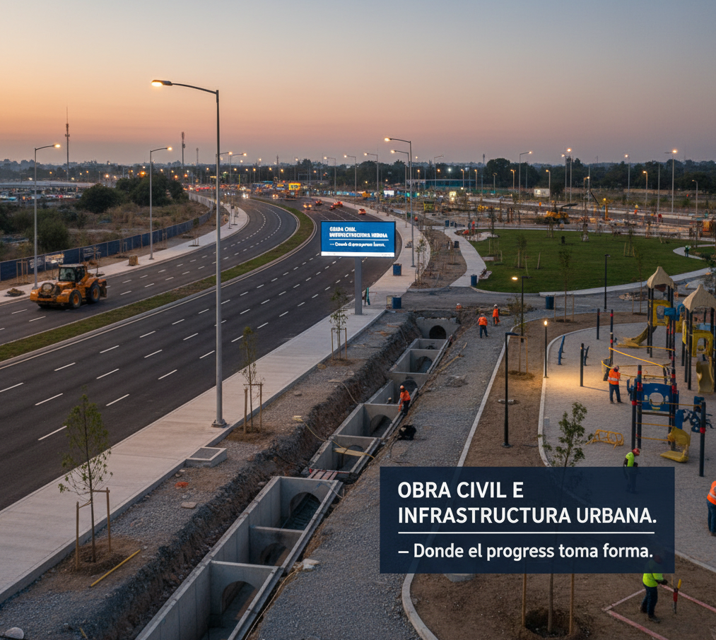 Obra civil e infraestructura urbana