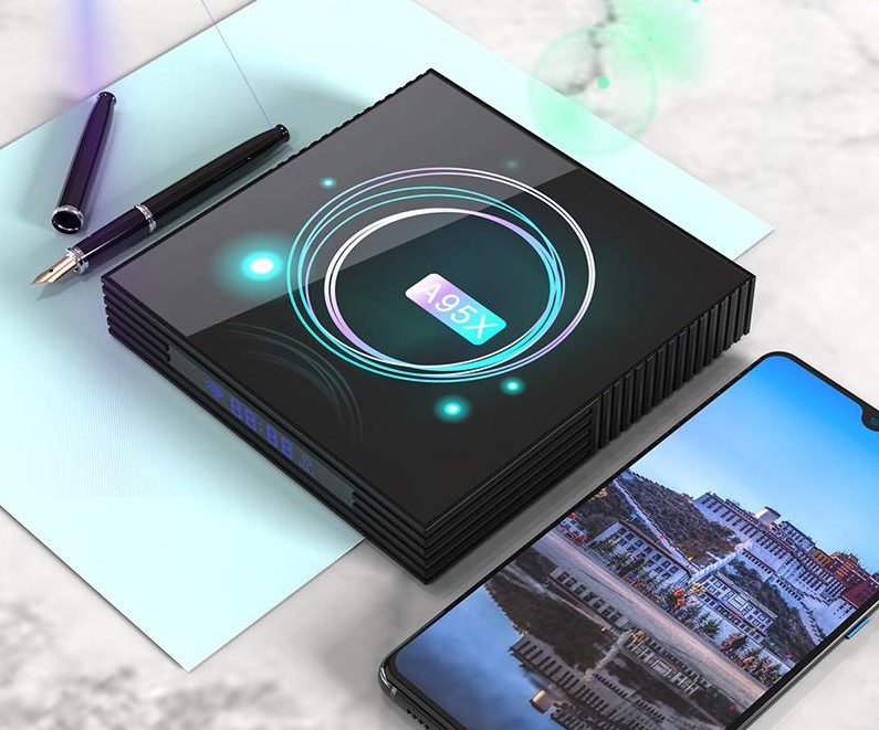 TV Box A95X F3 Slim (4 GB RAM & 64 GB ROM) 8K 4K HD (Android 9.0)