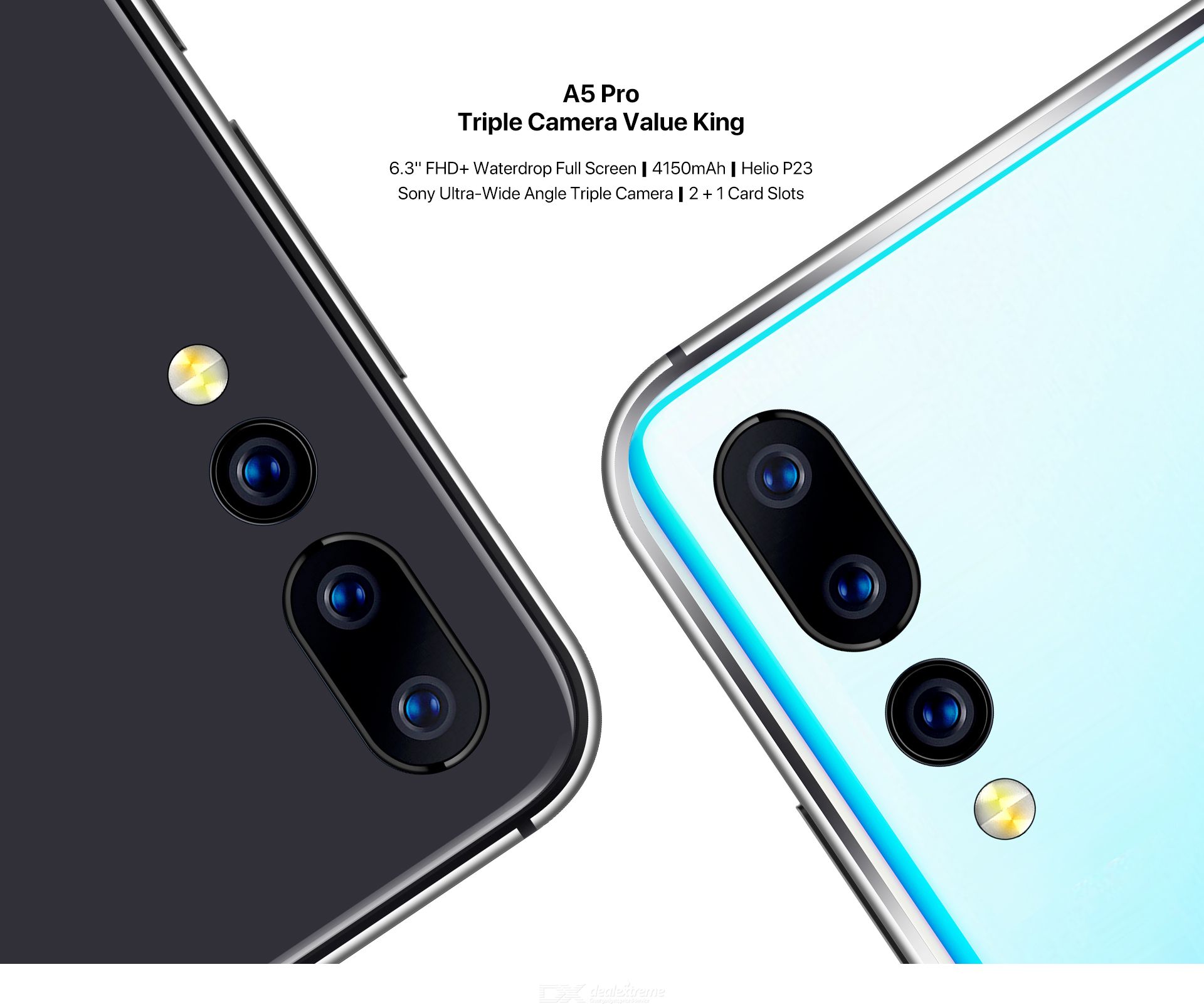 UMIDIGI A5 Pro Triple Camera (4GB RAM & 32 GB ROM) Android 9.0 (Unlocked)