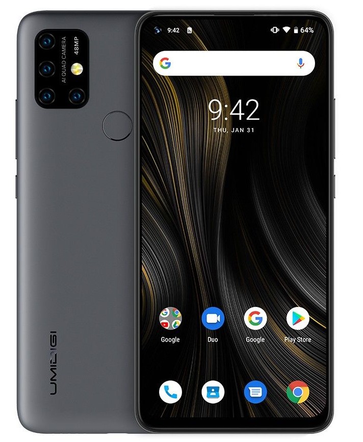 UMIDIGI Power 3 48 MP Quad Camera (4 GB DDR4 RAM & 64 GB ROM) Android 10 (Unlocked)