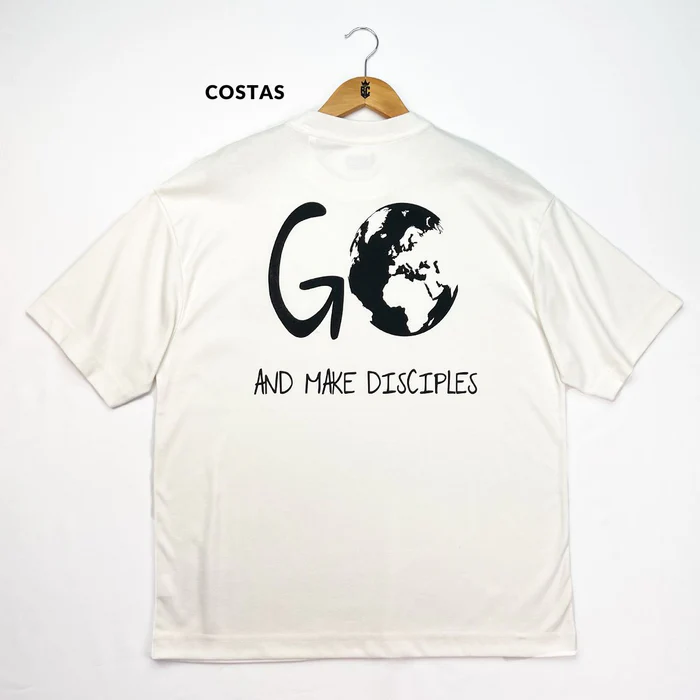 Camiseta Oversized Off White Go and Make Disciples