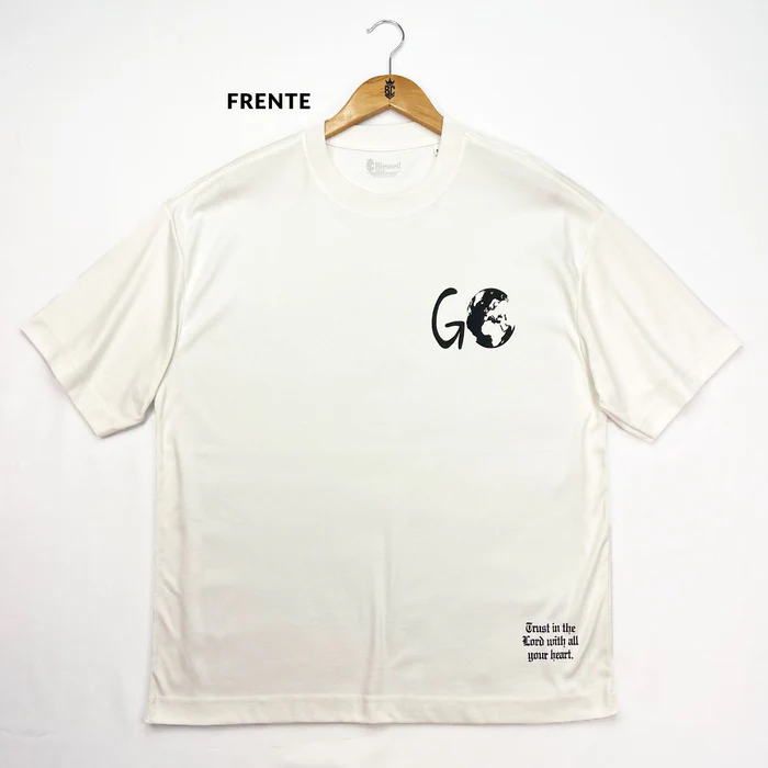 Camiseta Oversized Off White Go and Make Disciples