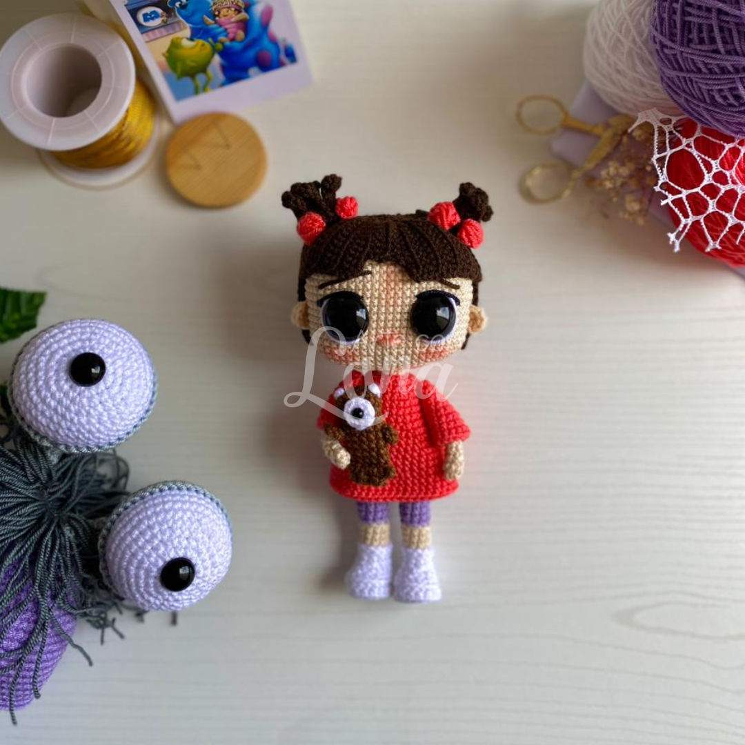 Boo - Versión amigurumi 