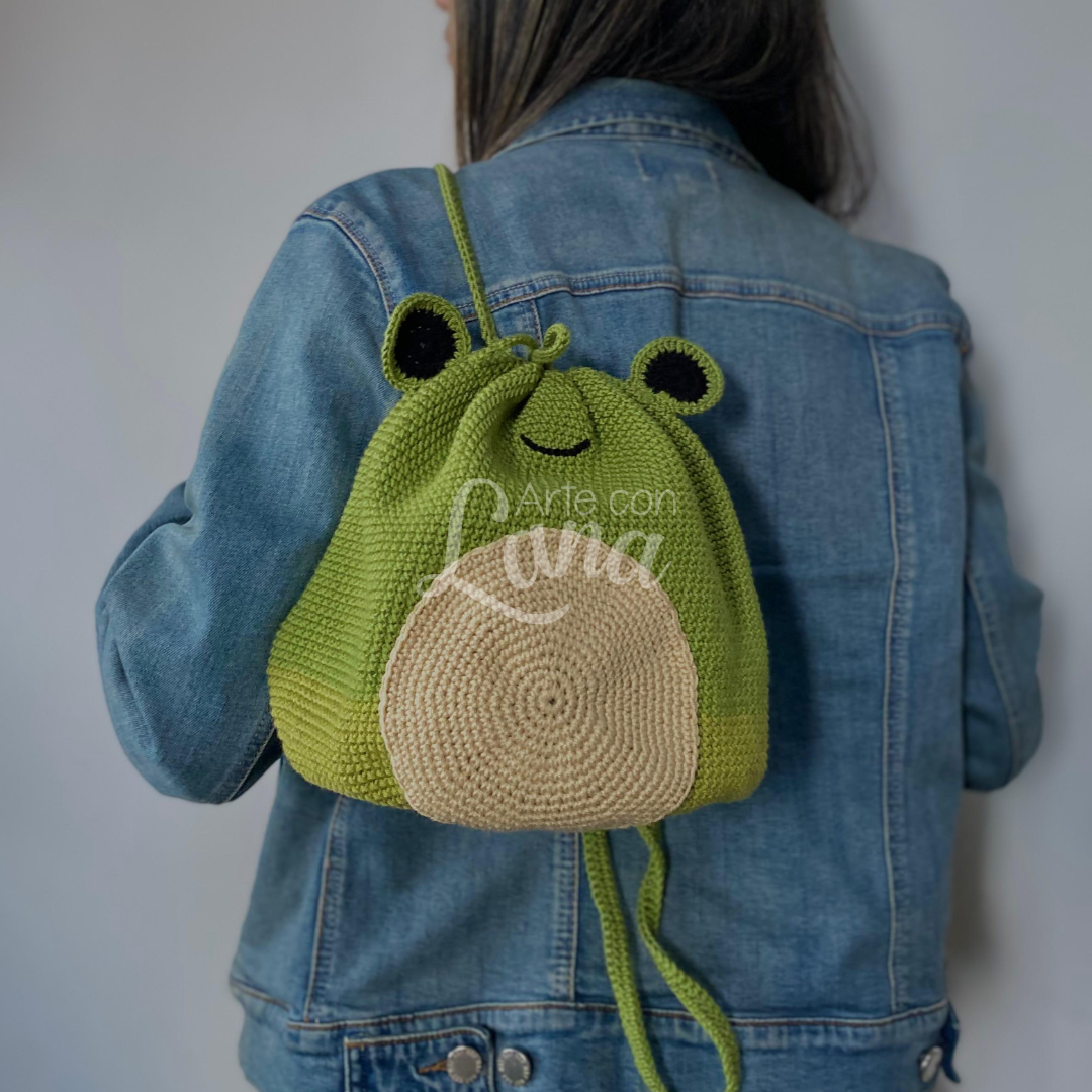 Mochila de ranita 