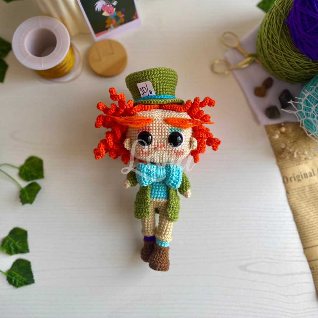 El Sombrerero Loco - Versión amigurumi 
