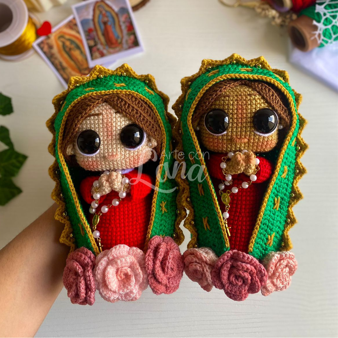 Virgen de Guadalupe - Versión amigurumi 