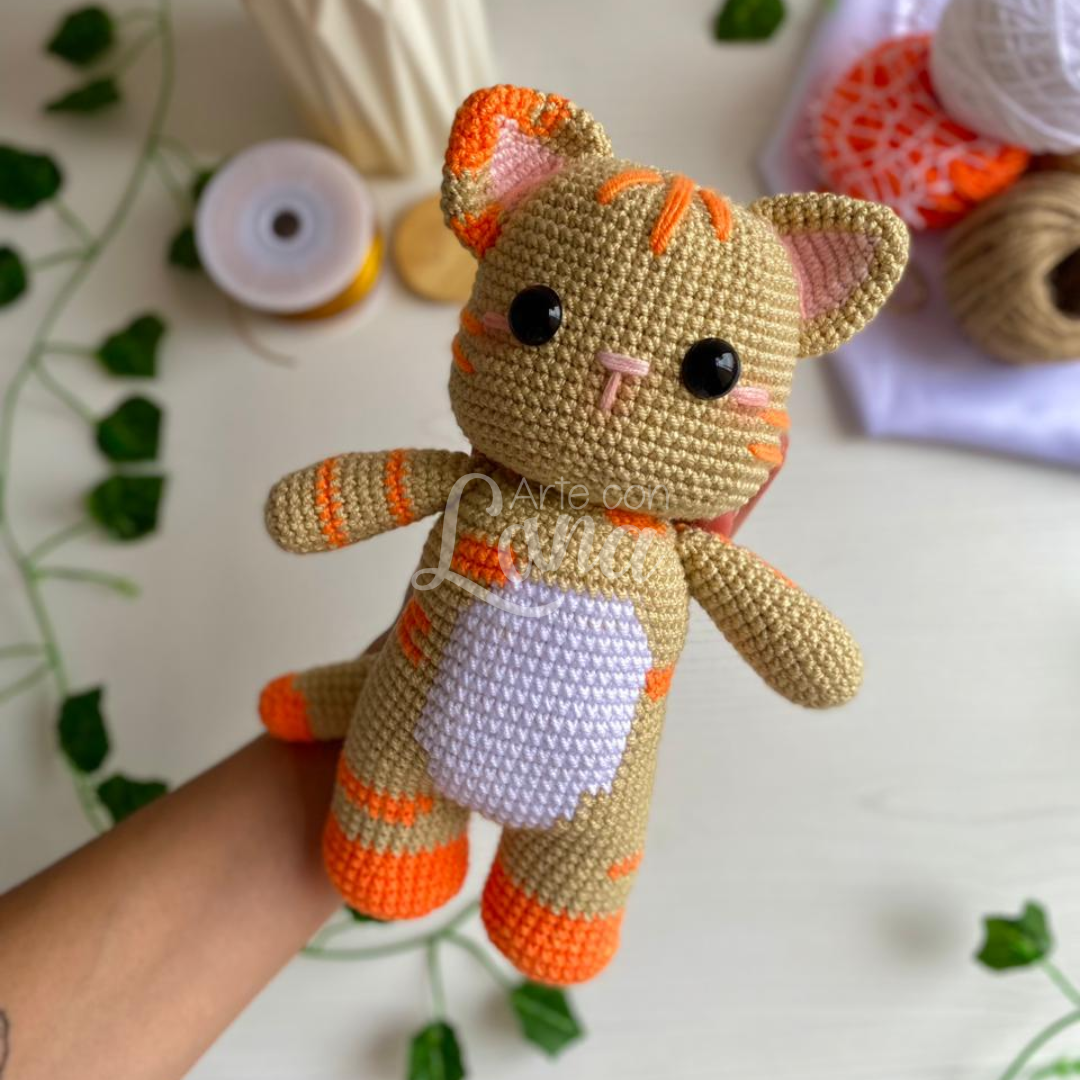 Gato personalizado - Versión amigurumi 