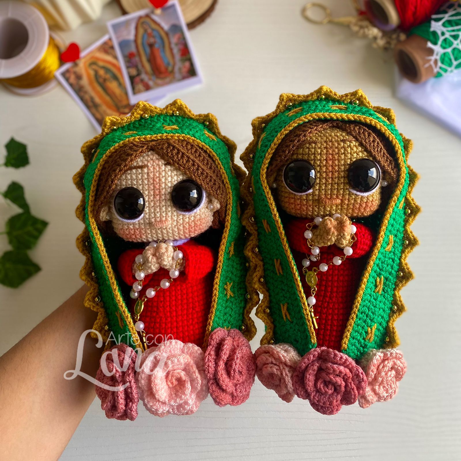 Virgen de Guadalupe - Patrón descargable (PDF)