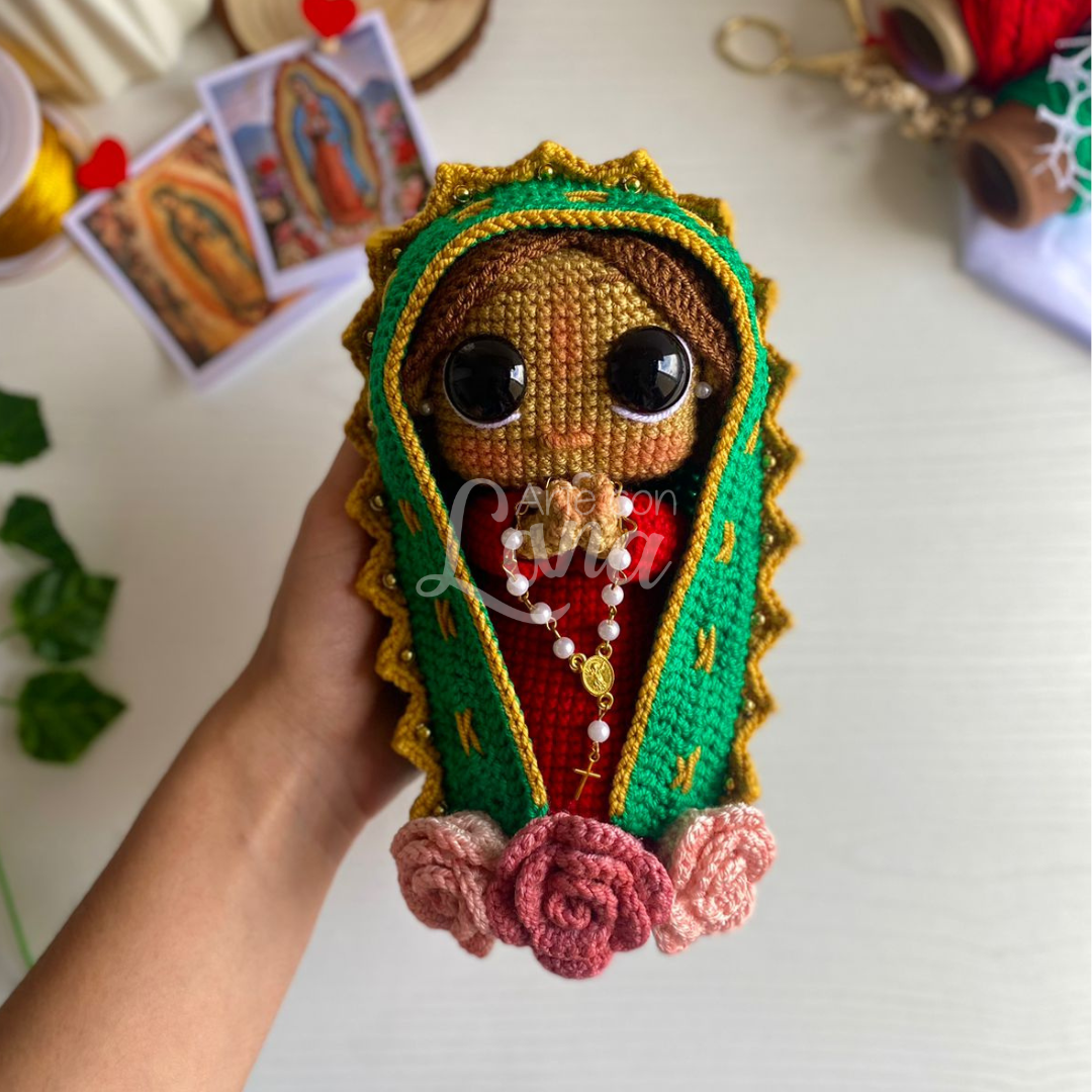 Virgen de Guadalupe - Versión amigurumi 
