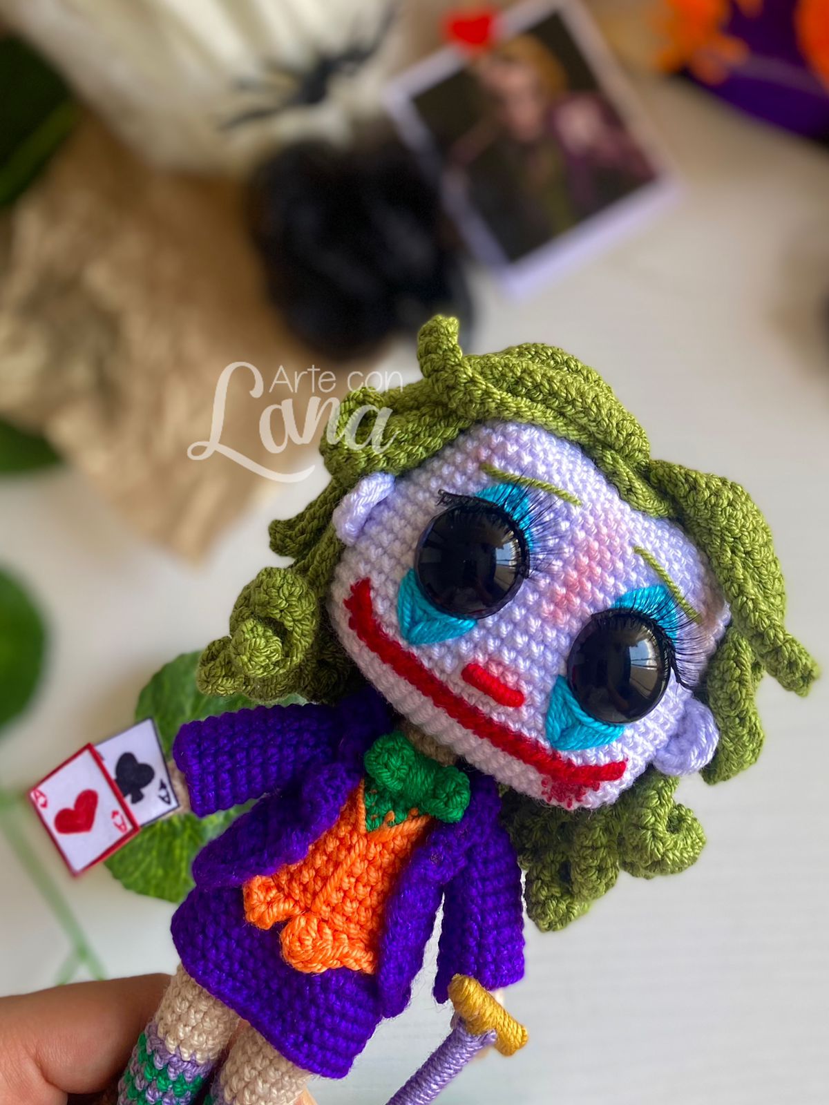 Edición Halloween Jokerina- Patrón descargable (PDF)