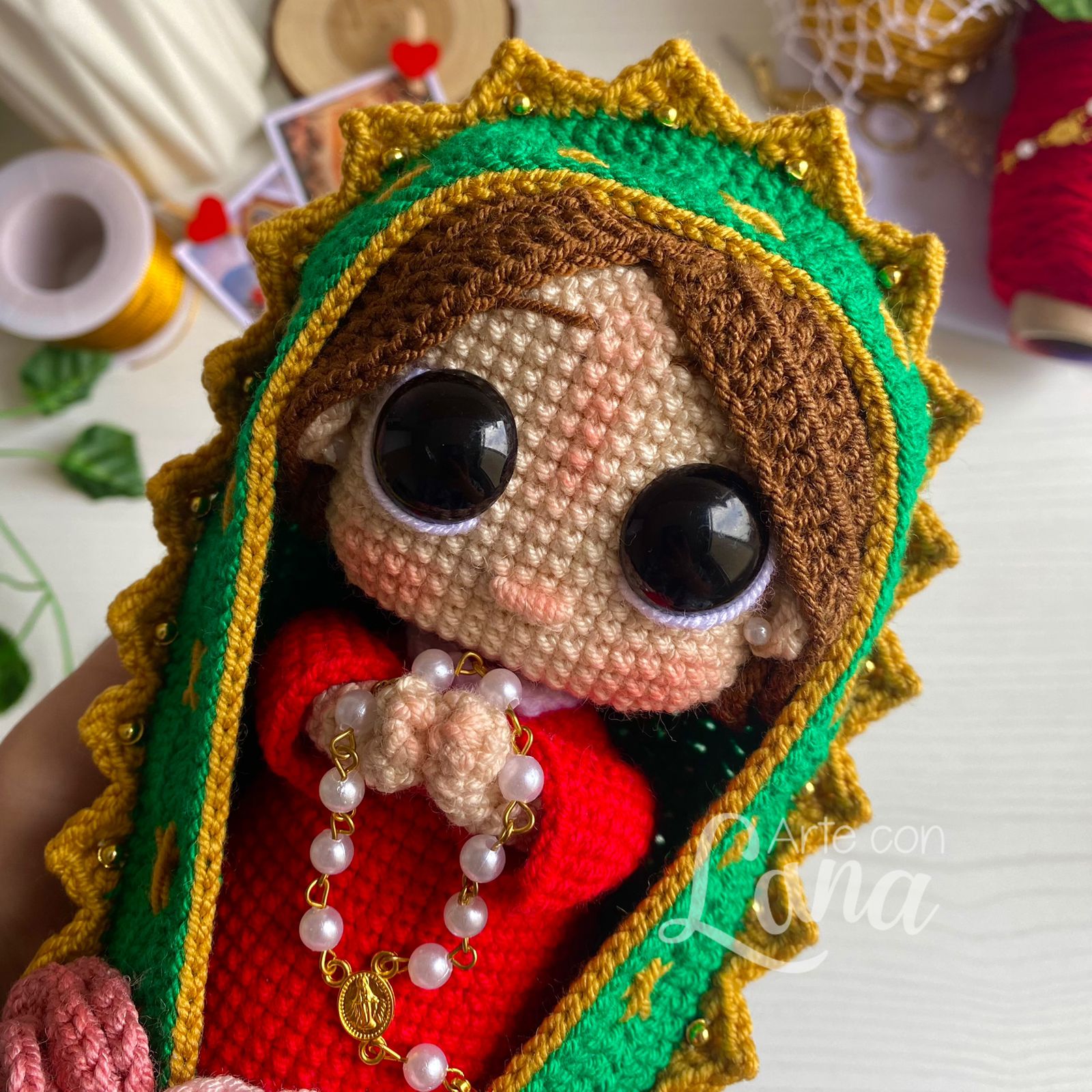 Virgen de Guadalupe - Patrón descargable (PDF)