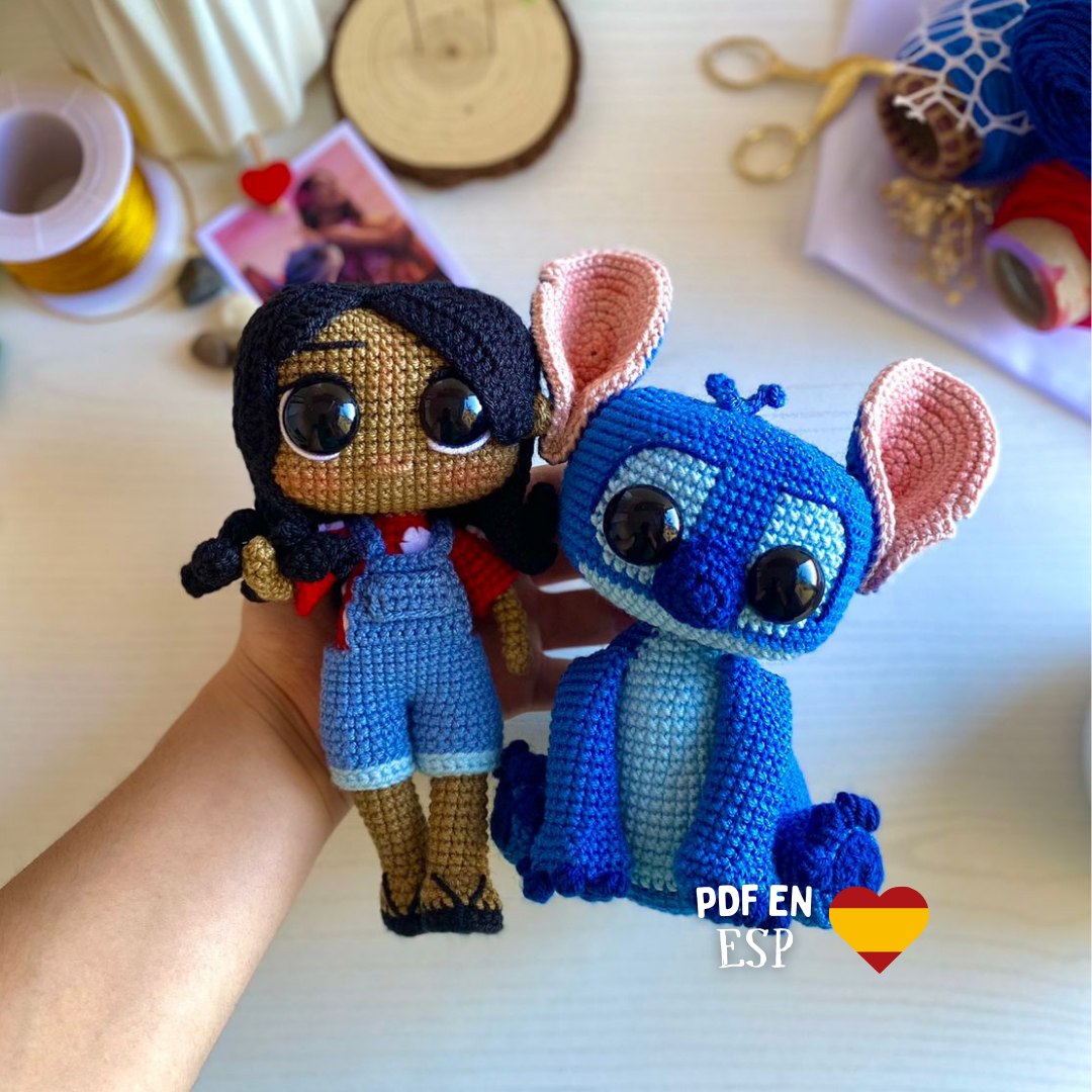 E-book Lilo & Stitch - Patrón descargable (PDF)