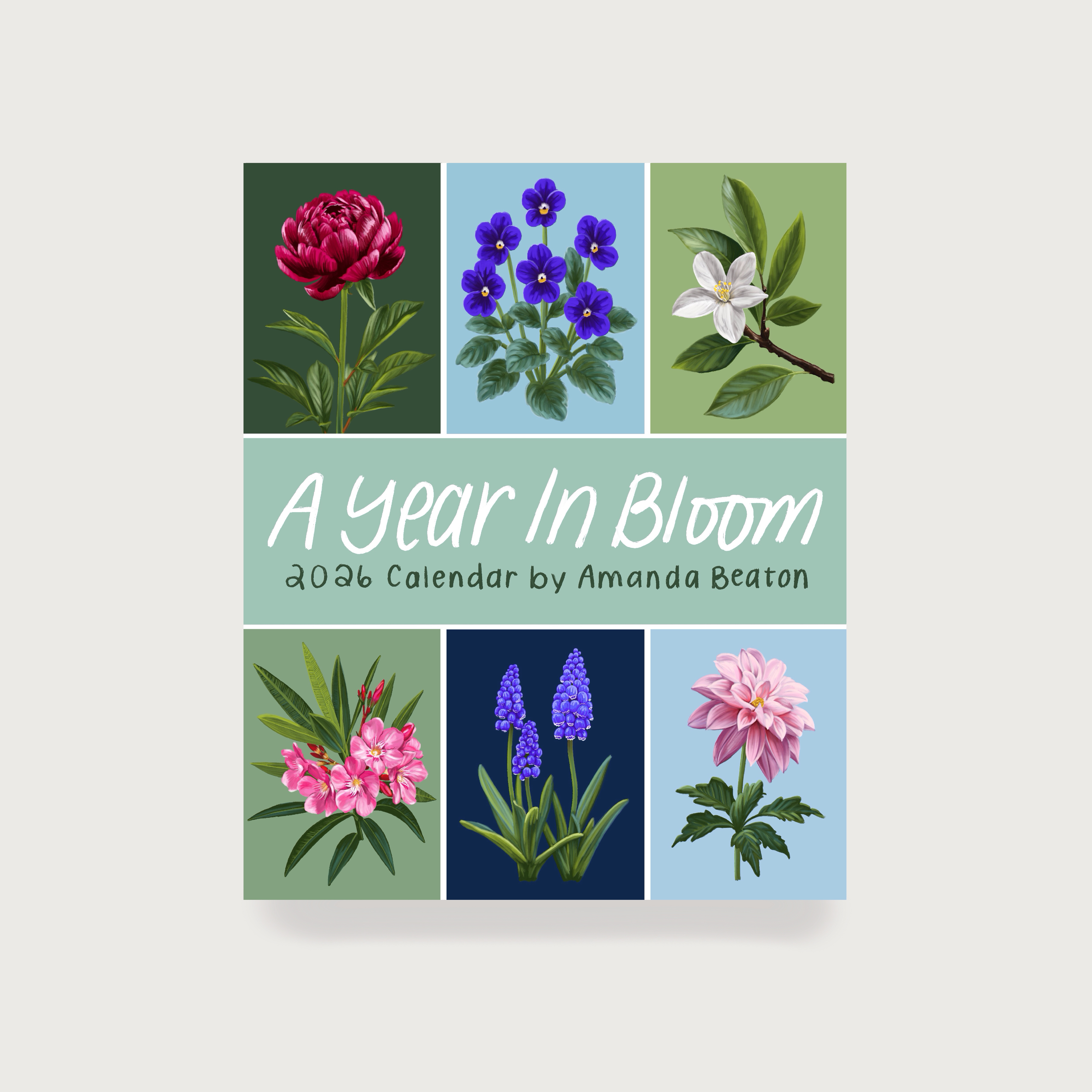 A Year In Bloom 2026 Calendar