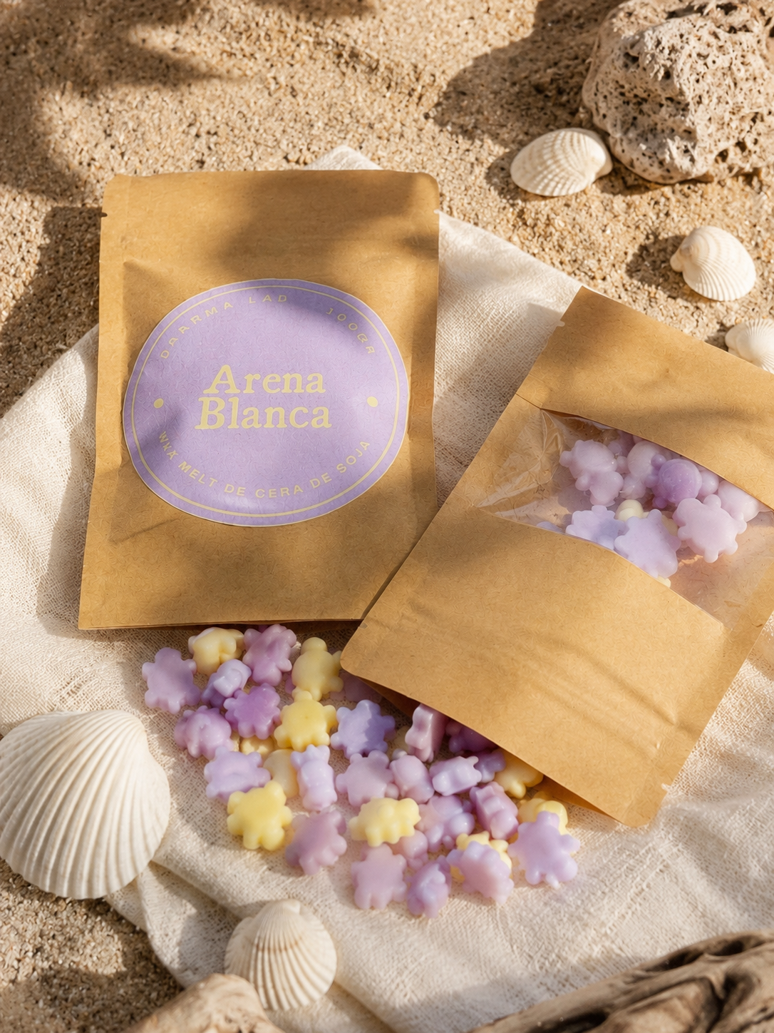 Wax Melt Arena Blanca 