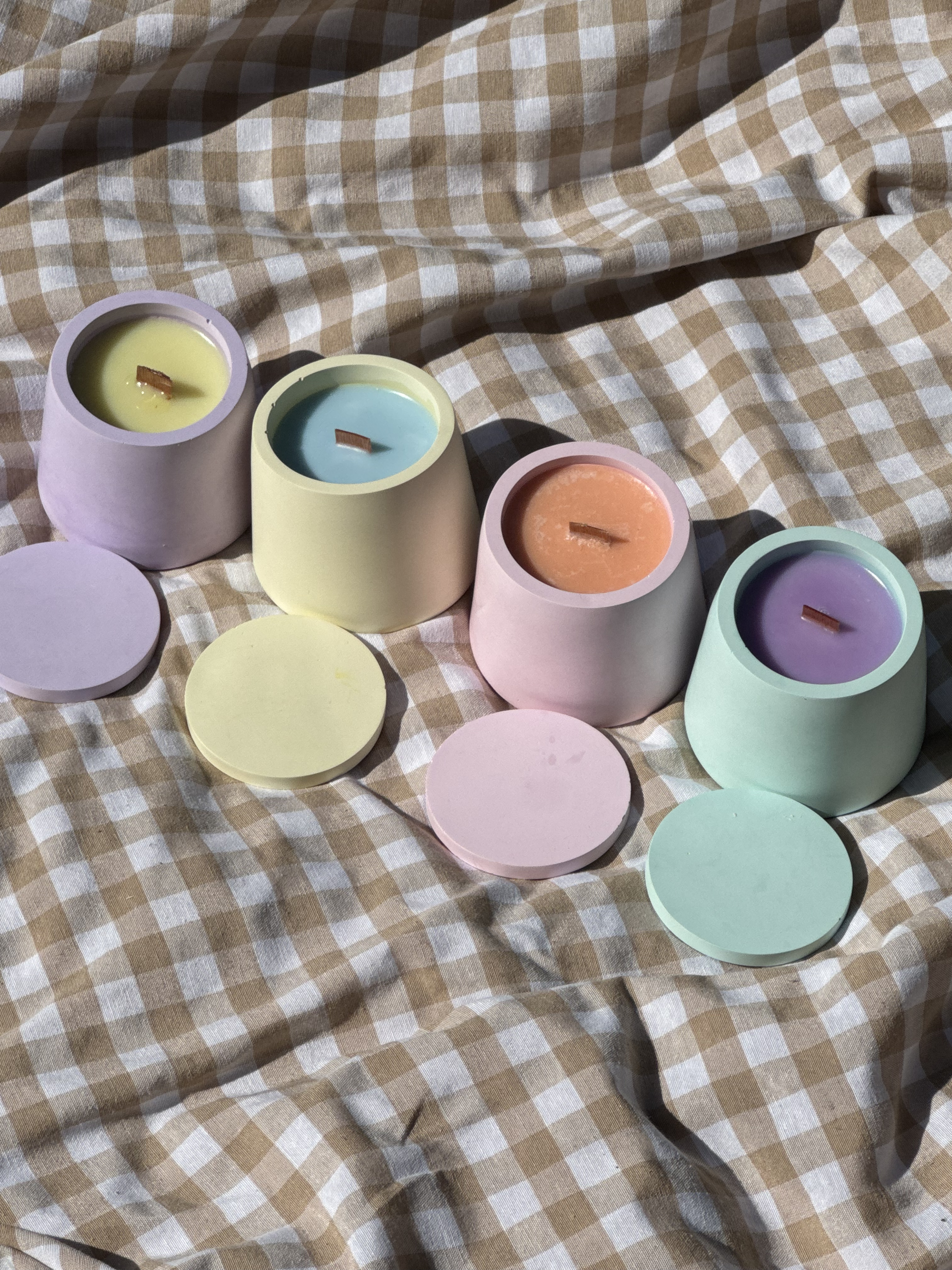 Pack 4 Velas Colección de Verano