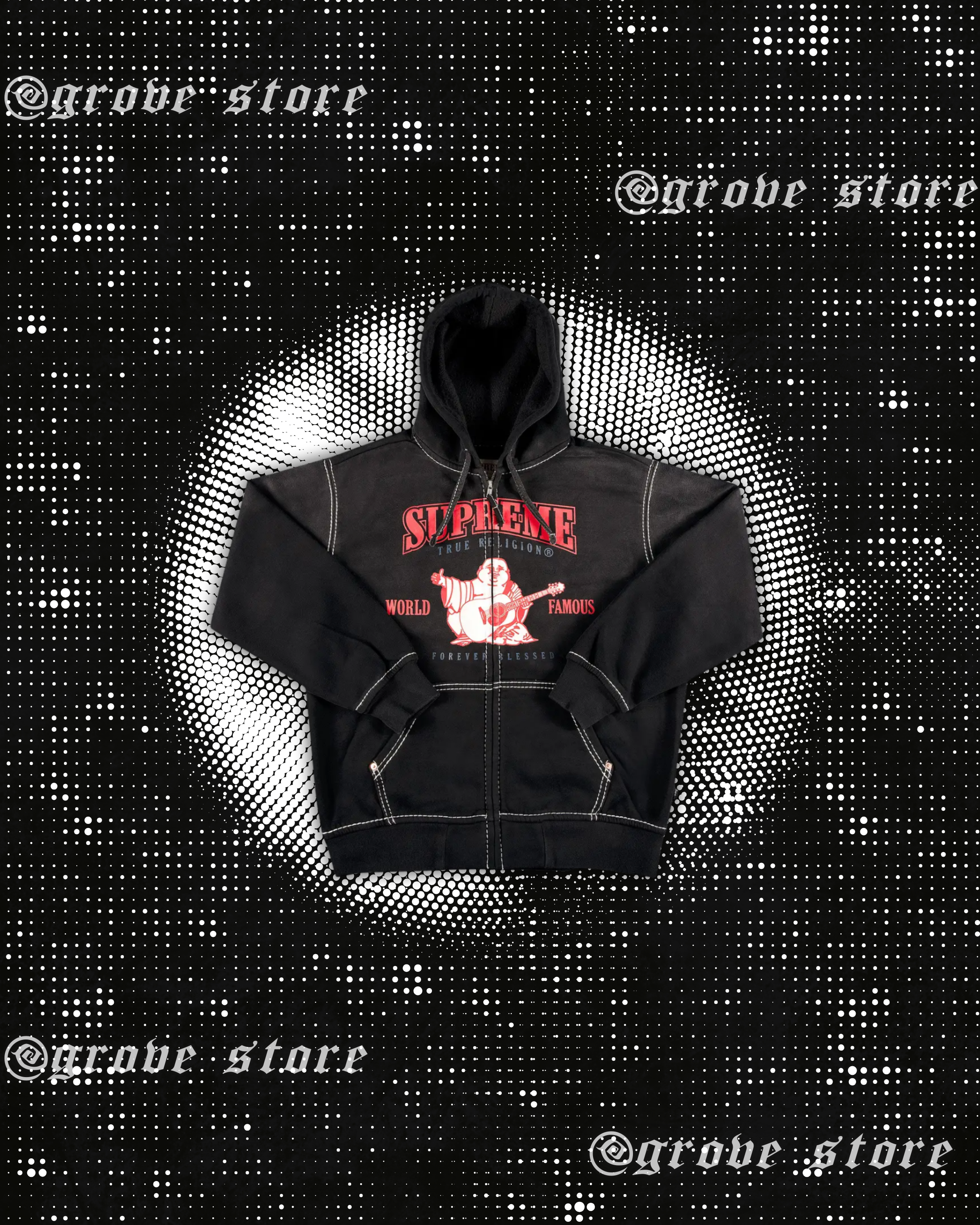 HOODIE SUPREME x TRUE RELIGION