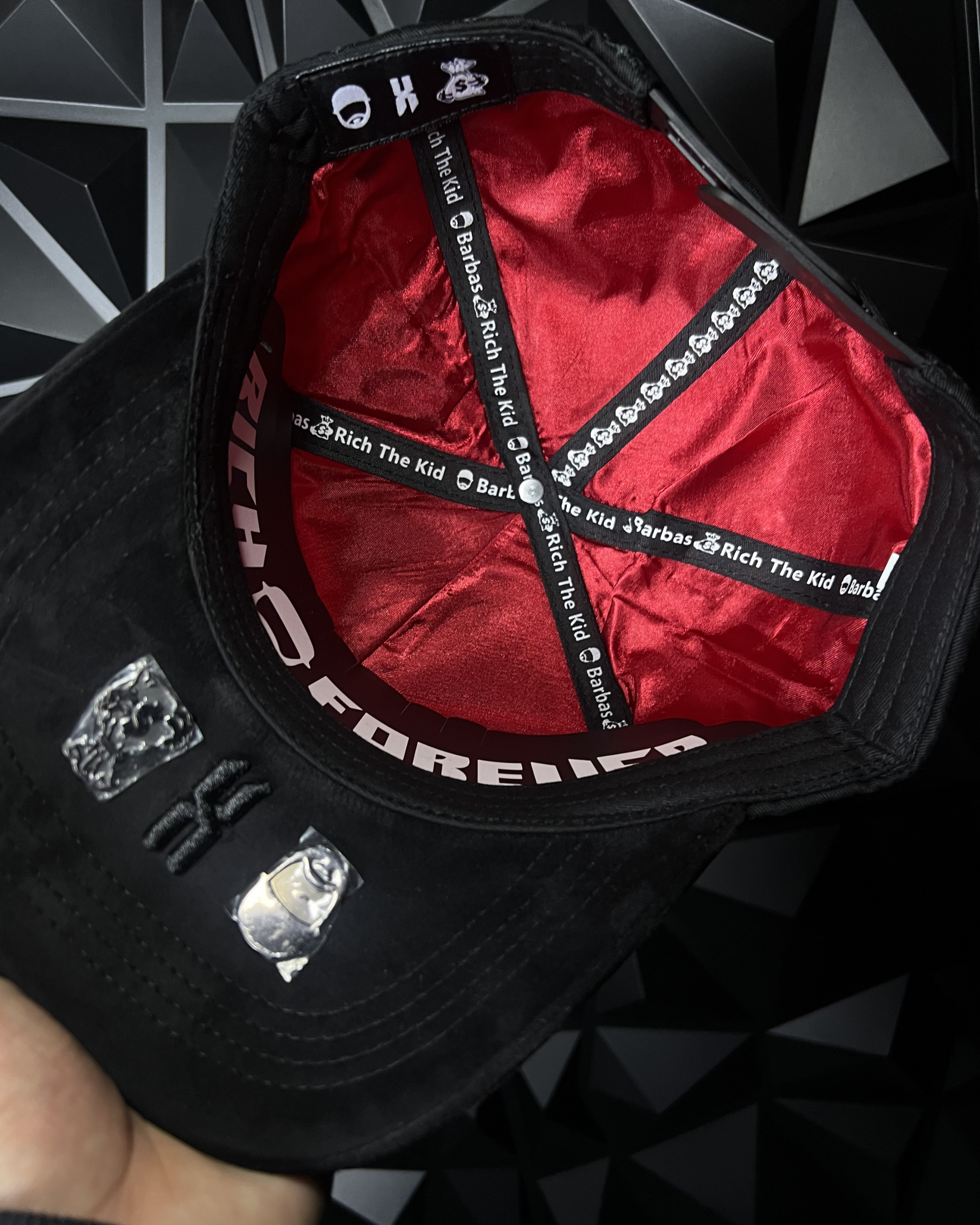 Barbas Hats-Chrome I Blackout 