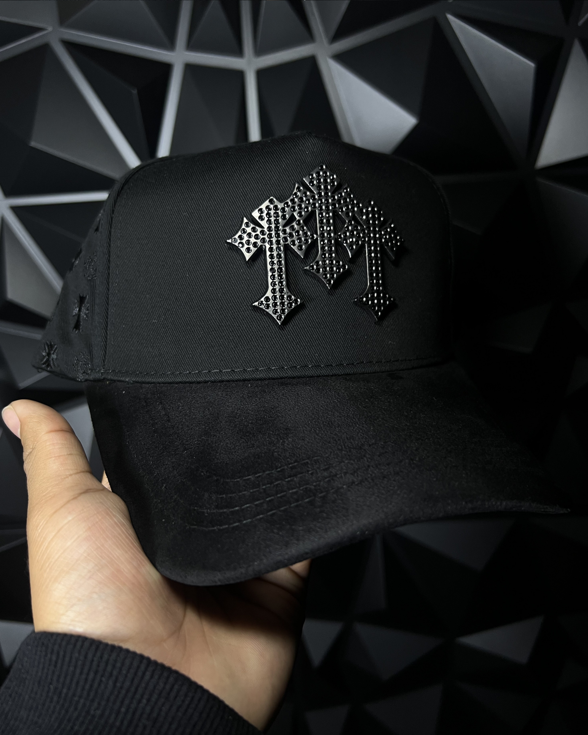 Barbas Hats-Chrome I Blackout 