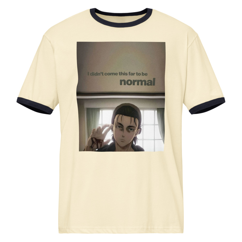 Unisex ringer t-shirt ATTACK ON TITANT