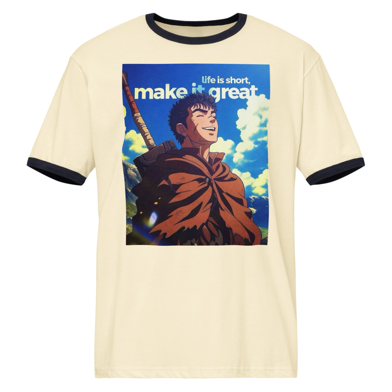 Unisex ringer t-shirt BERSERK