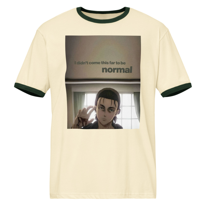 Unisex ringer t-shirt ATTACK ON TITANT