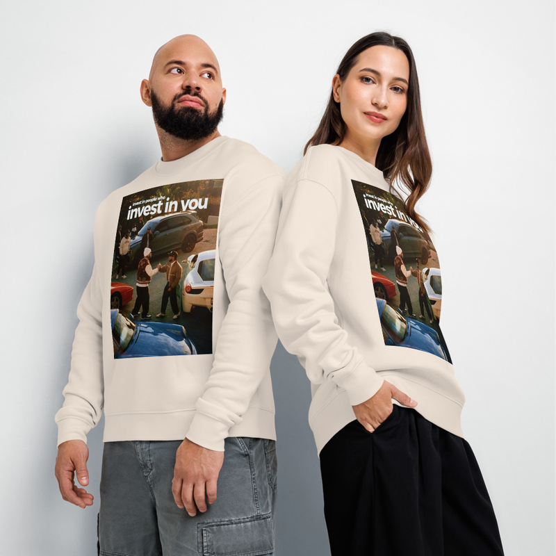 Unisex relax crew neck sweatshirt CULTURE
