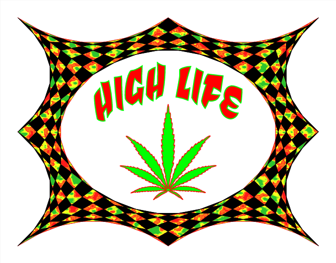 High Life #3 8.5 x 11''