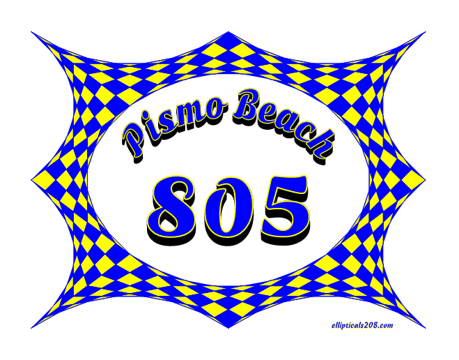 Pismo Beach 805 8.5x11''