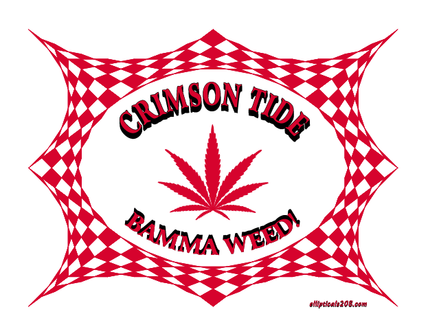 Crimson Tide 8.5x11''