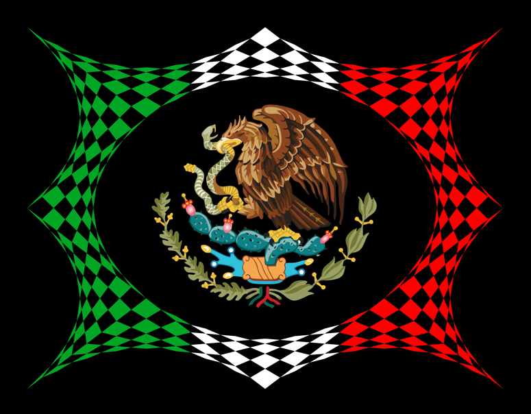 Mexico Flag 11x14''
