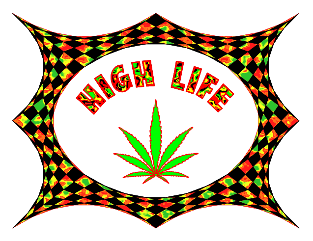 High Life #1 8.5 x 11''