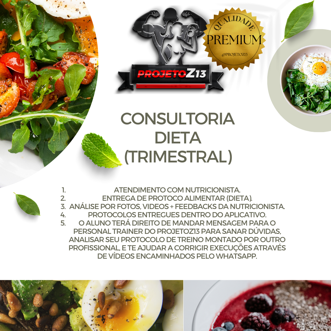 Consultoria Dieta Trimestral