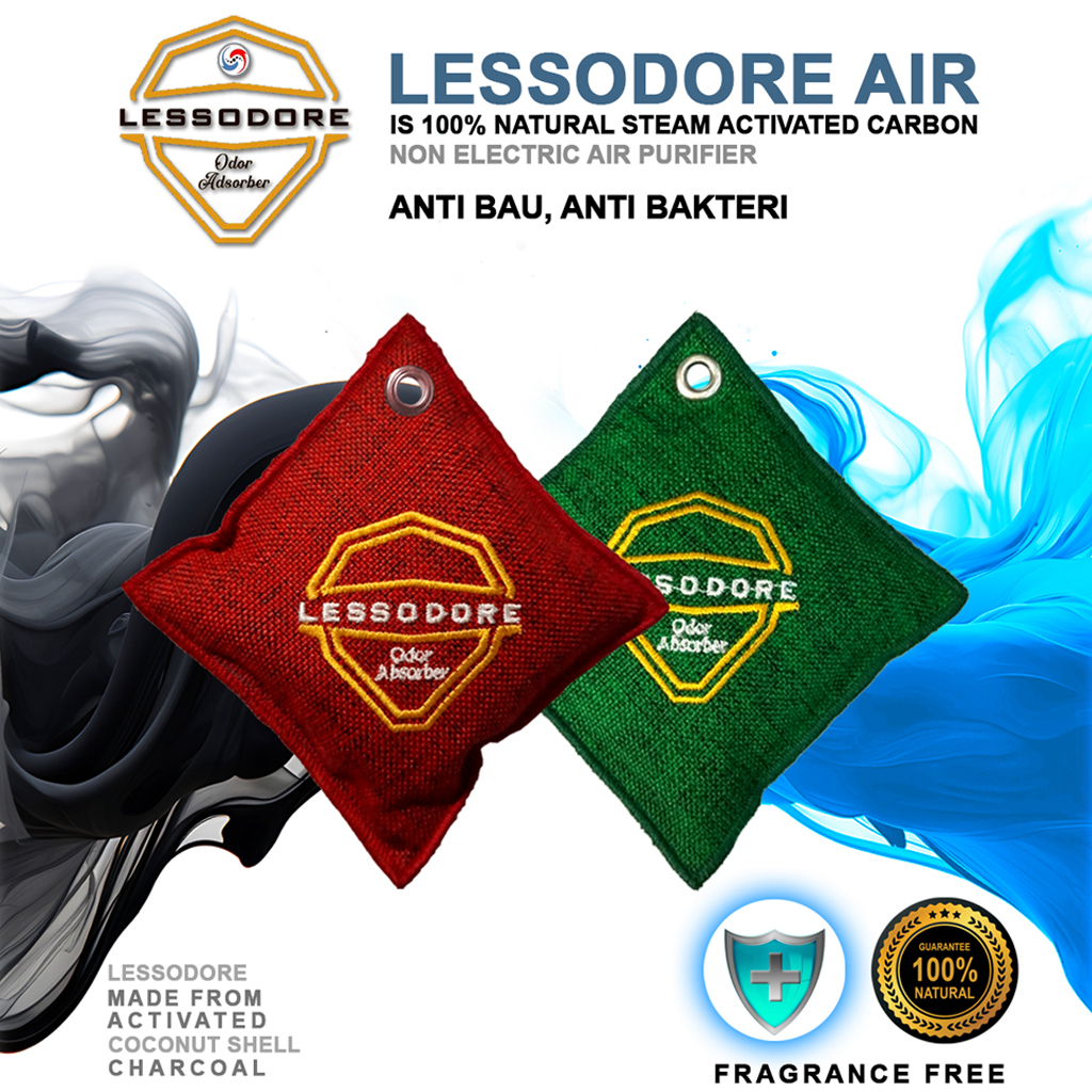 LESSODORE Serap Bau Udara Mobil - Isi 2pcs @40g