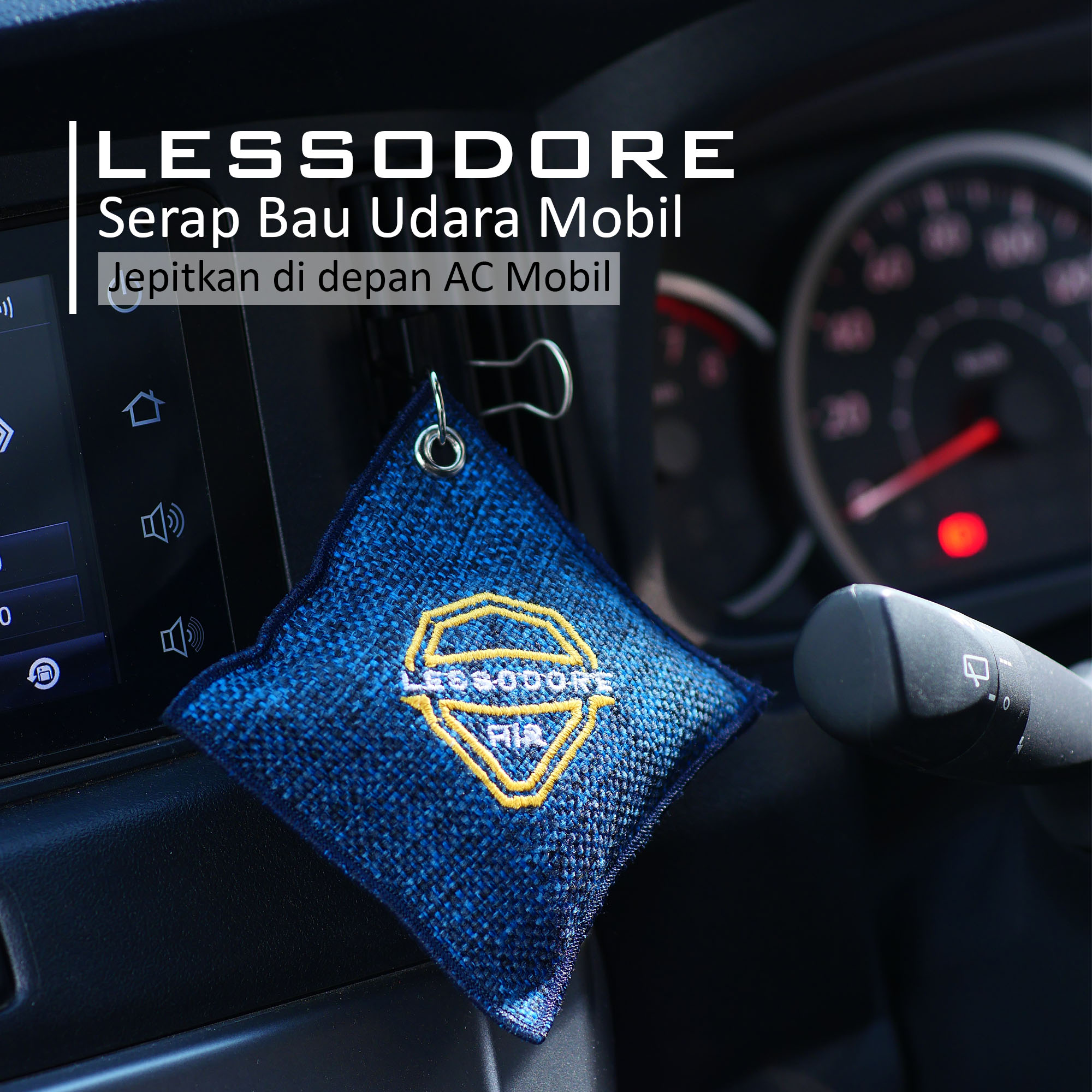 LESSODORE Serap Bau Udara Mobil - Isi 2pcs @40g