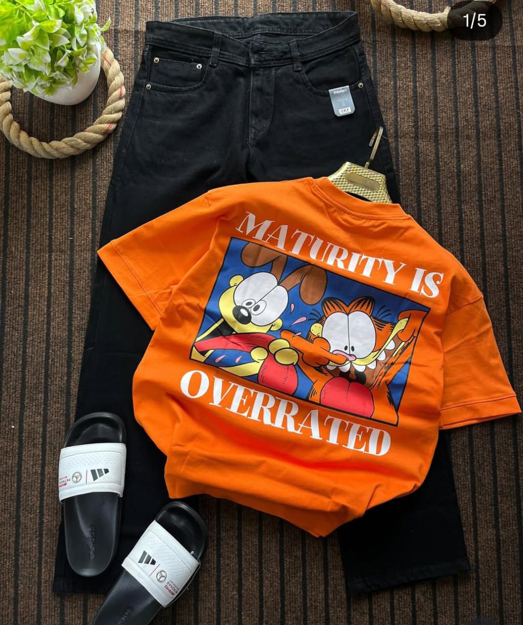 Maturity Is Overrated Cartoon T-Shirt