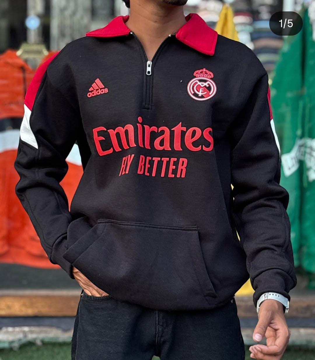 Real Madrid Adidas Emirates Fly Better Sweatshirt