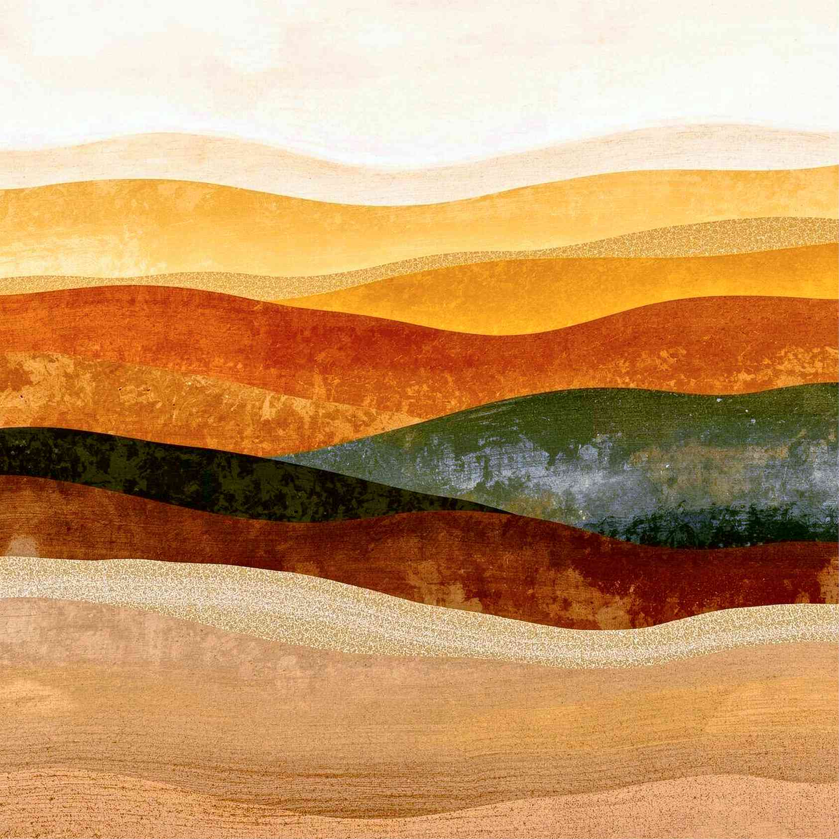 Abstract Landscape Wall Art