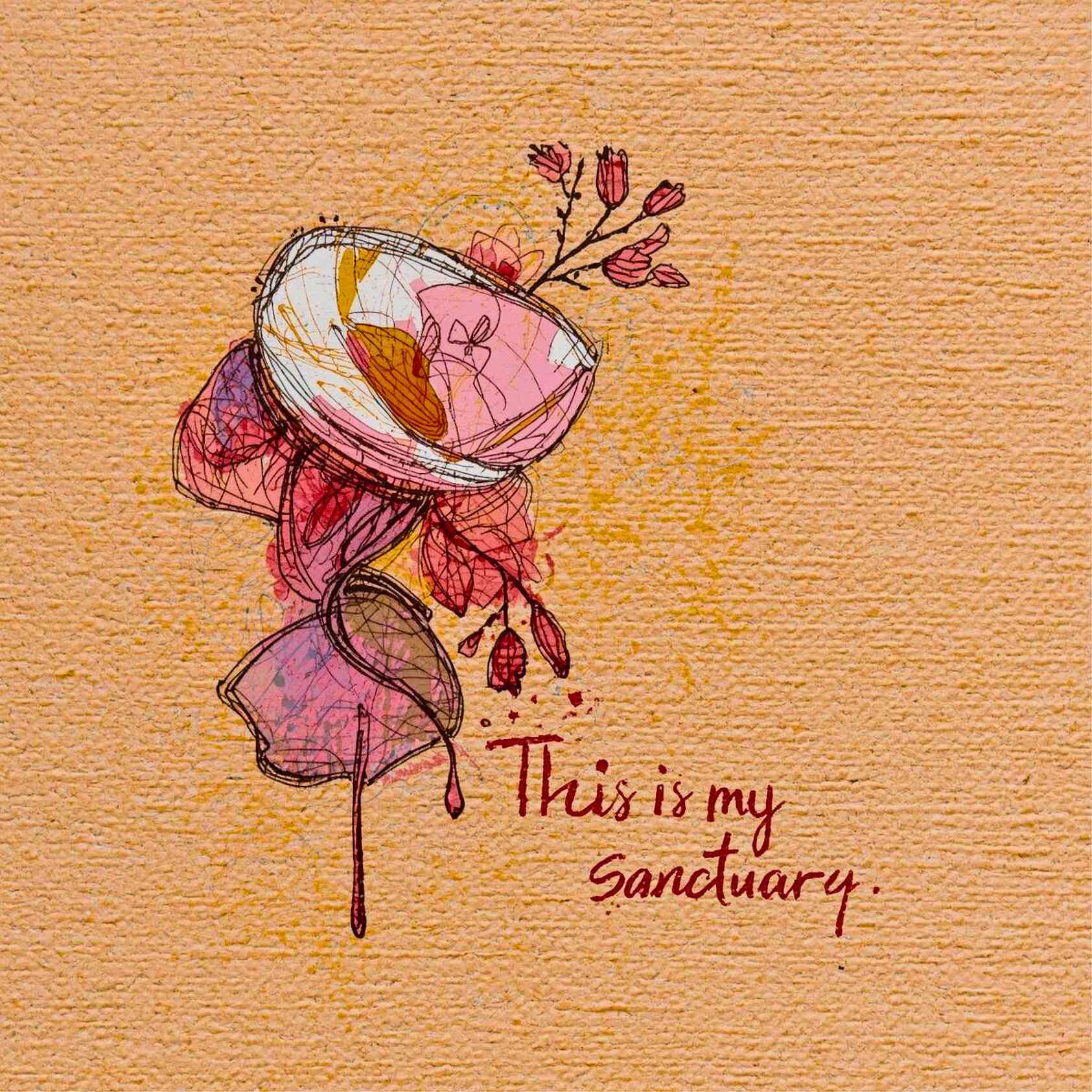 Floral Sanctuary Art Print