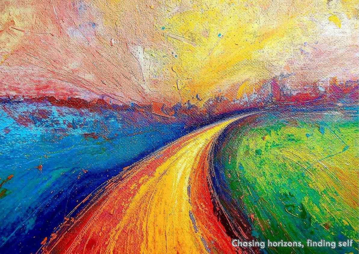 Abstract Landscape Painting