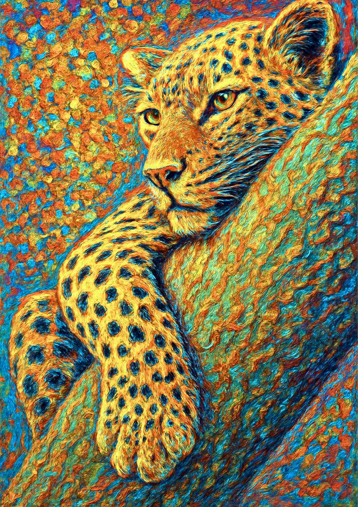 Leopard Art Print
