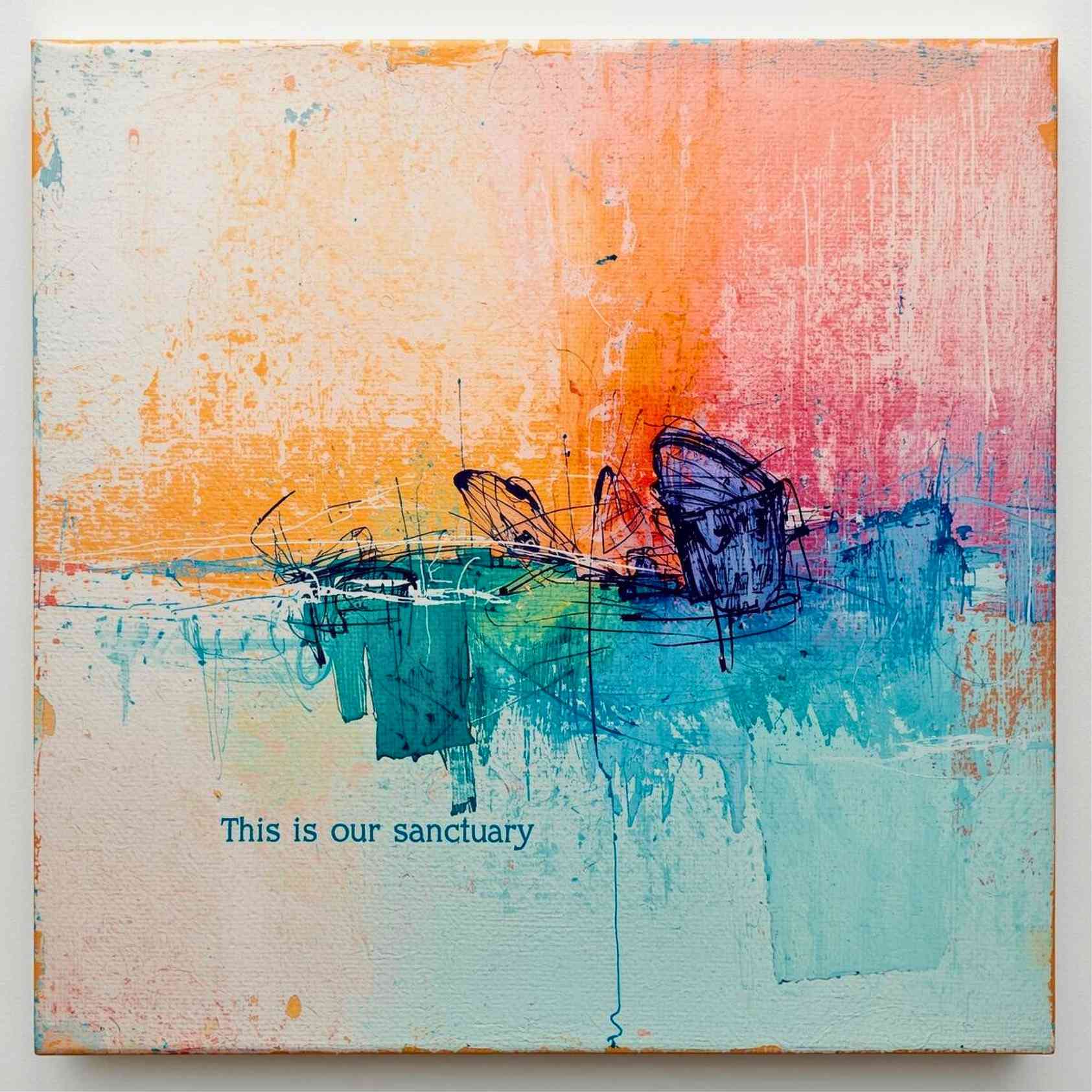 Abstract Sanctuary Canvas Art
