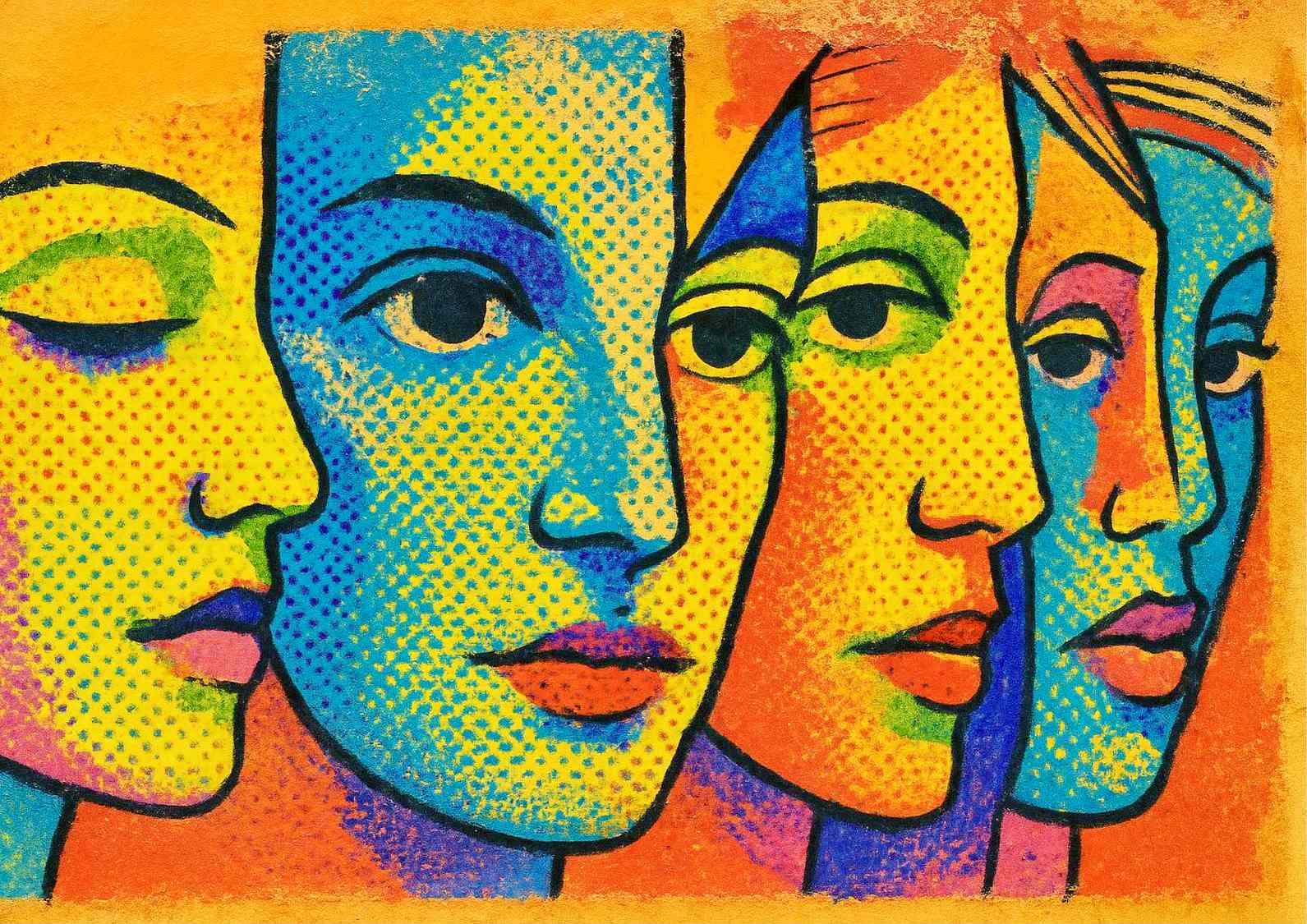 Vibrant Pop Art Canvas