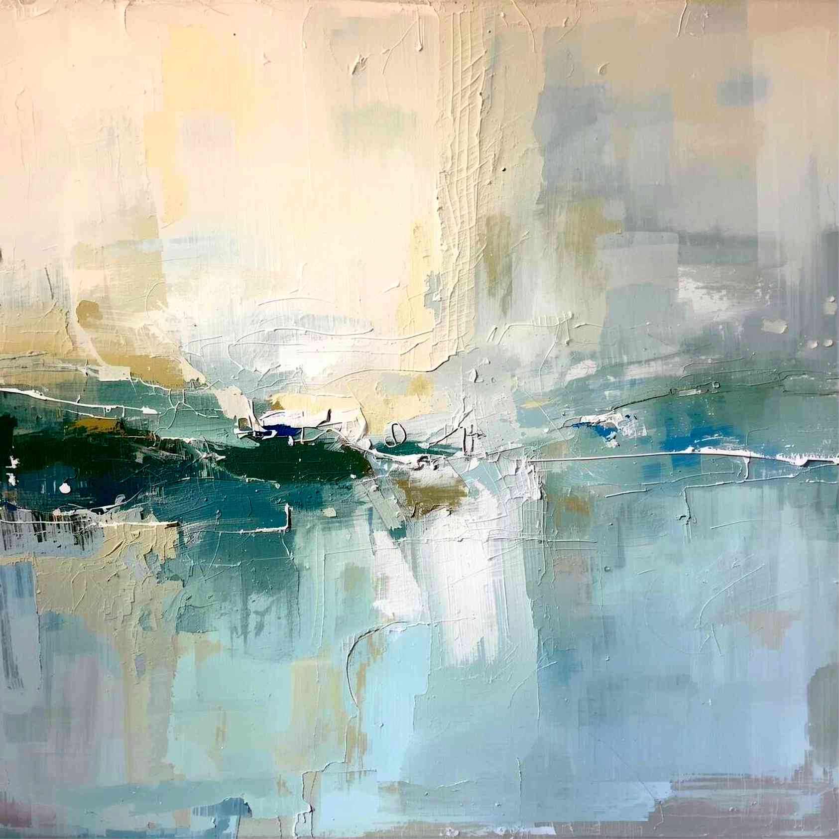 Abstract Landscape Painting