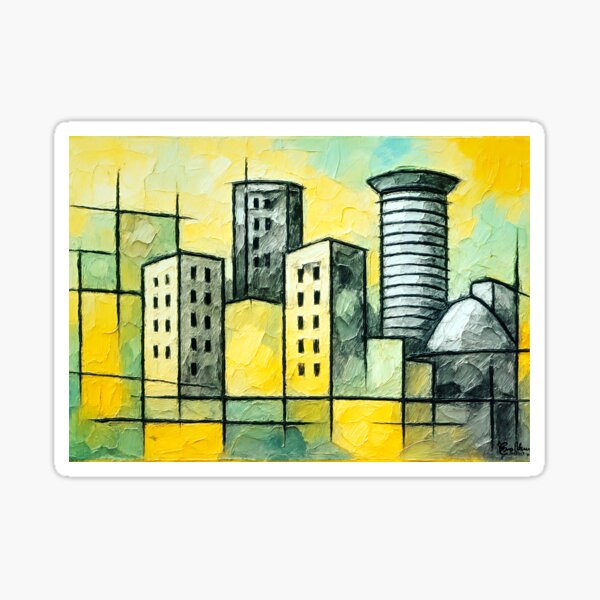Nairobi City In The Sun Art