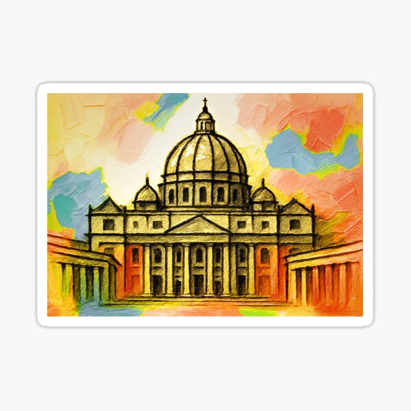 Saint Peters Basilica In Holy Light