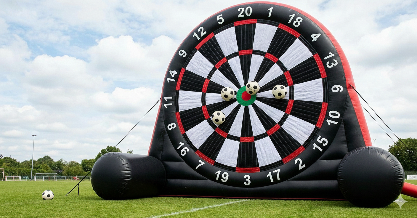 Giant Inflatable Soccer Dart Board