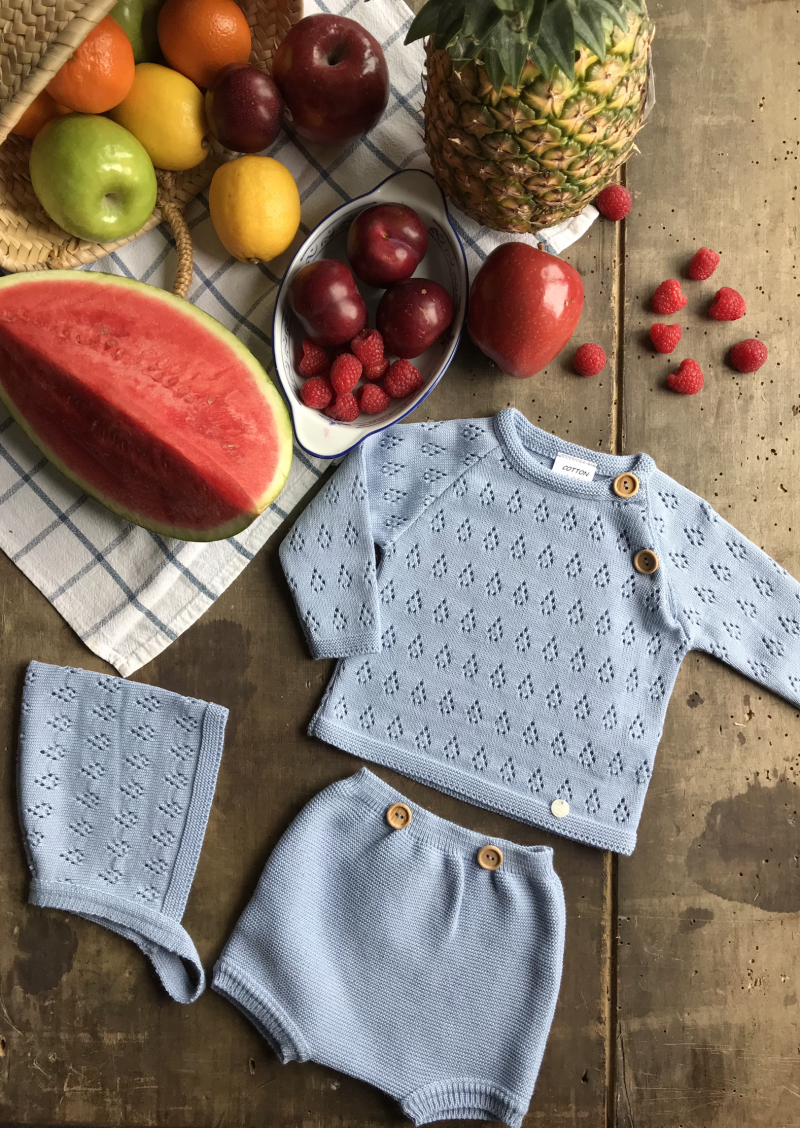 Conjunto de punto para bebé